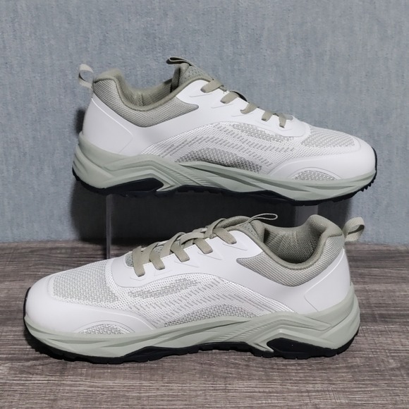 HOBIBEAR Men's Running Shoes Wide Toe Box Zero Drop Sneakers Size 11 WIDE Beige - Picture 3 of 12